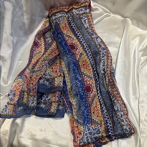 Multicolor Paisley Scarf